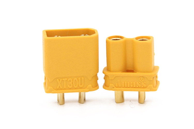 艾邁斯專利XT30U插頭 2mm鍍金低阻值連接器 XT30升級(jí)