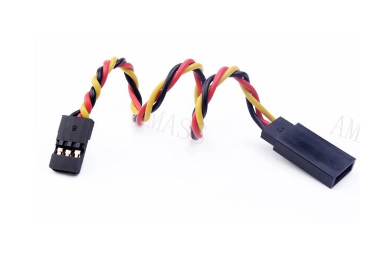 AMASS出品 JR舵機延長線 并線/絞線繞線60芯 極軟22AWG 三色PVC線