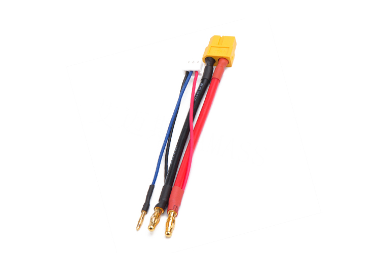艾邁斯XT60平衡充電線鋰電池線12AWG22號(hào)PVC線AMASS熱賣模型配件